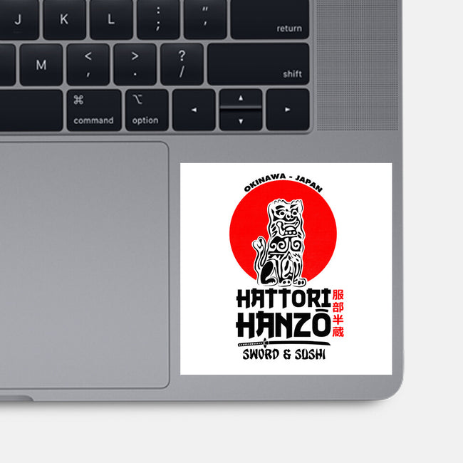 Hattori Hanzo-none glossy sticker-Melonseta