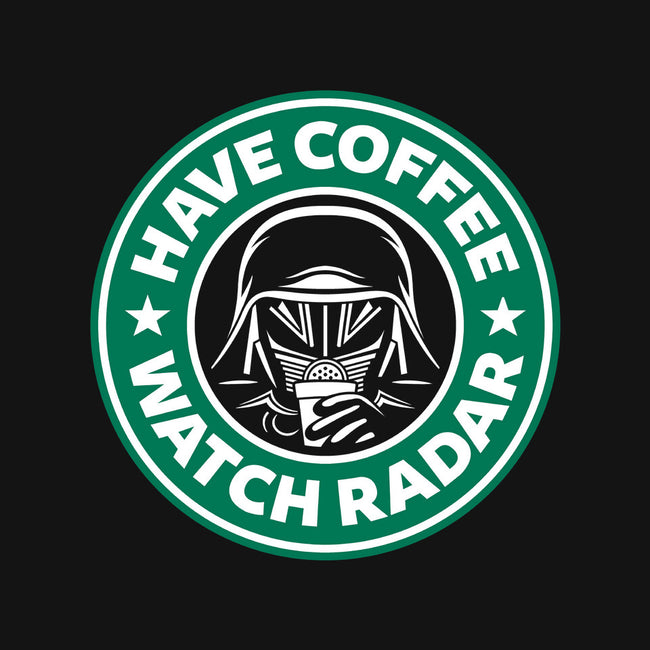 Have Coffee, Watch Radar-unisex kitchen apron-adho1982