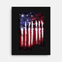 Hawkins 4th of July-none stretched canvas-dandingeroz