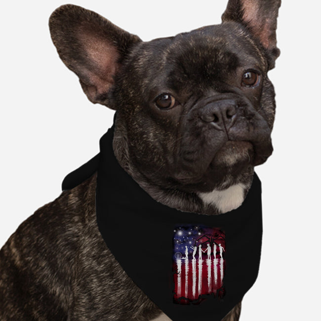 Hawkins 4th of July-dog bandana pet collar-dandingeroz