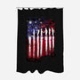 Hawkins 4th of July-none polyester shower curtain-dandingeroz