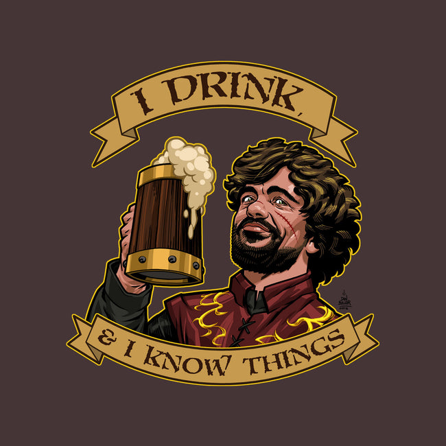 He Drinks-none drawstring bag-dandstrbo