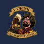 He Drinks-womens v-neck tee-dandstrbo
