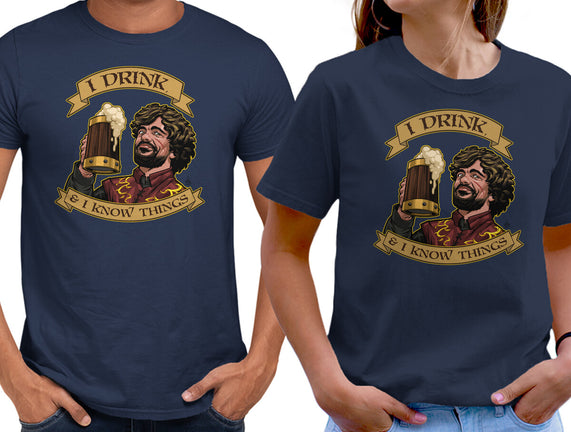 He Drinks