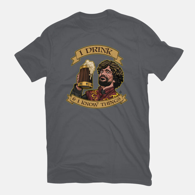 He Drinks-unisex basic tee-dandstrbo