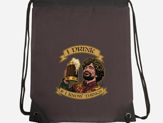 He Drinks