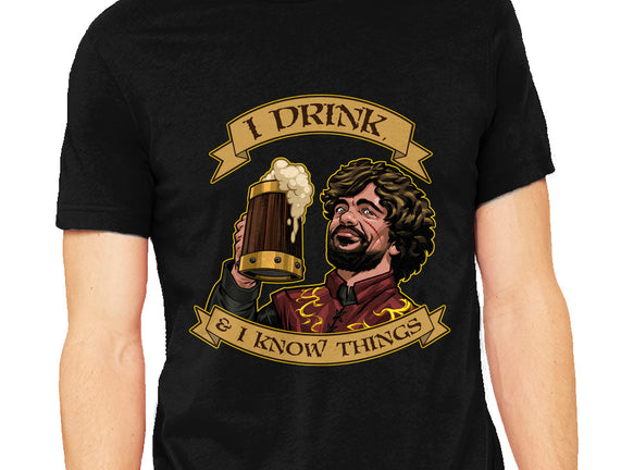 He Drinks