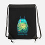 He Is My Neighbor-none drawstring bag-victorsbeard