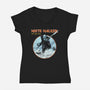 Heavy Ice-womens v-neck tee-Mathiole