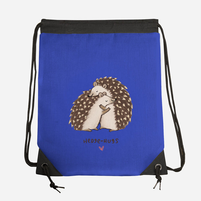 Hedge-hugs-none drawstring bag-SophieCorrigan