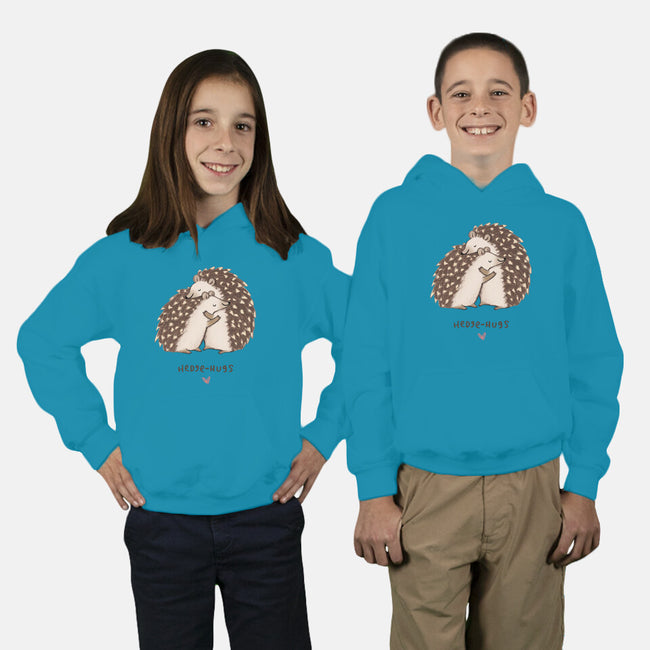 Hedge-hugs-youth pullover sweatshirt-SophieCorrigan