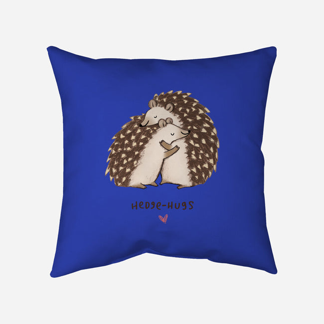 Hedge-hugs-none removable cover throw pillow-SophieCorrigan