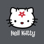 Hell Kitty-none removable cover w insert throw pillow-spike00