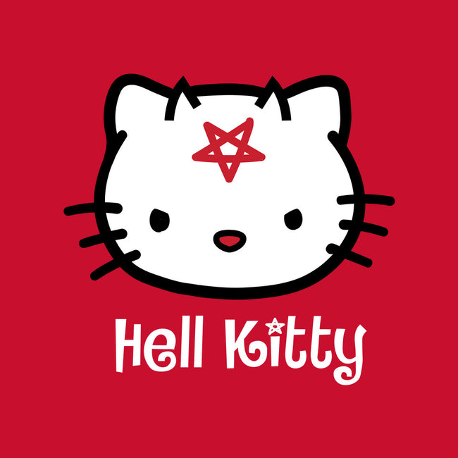 Hell Kitty-none removable cover w insert throw pillow-spike00