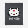 Hell Kitty-none fleece blanket-spike00