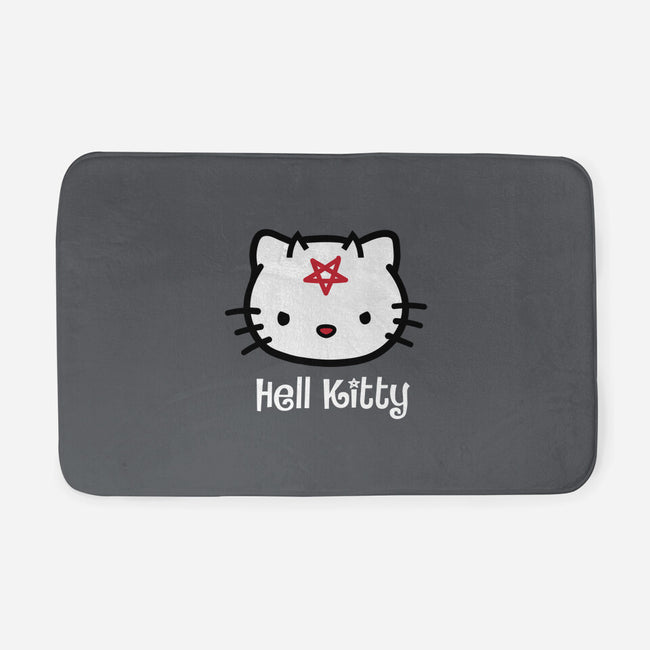 Hell Kitty-none memory foam bath mat-spike00