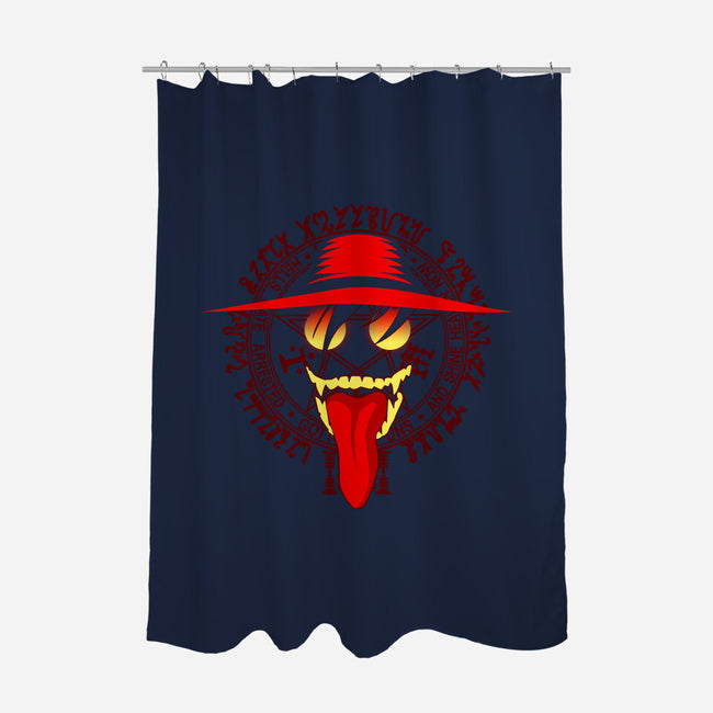 Hell Yeah-none polyester shower curtain-karlangas