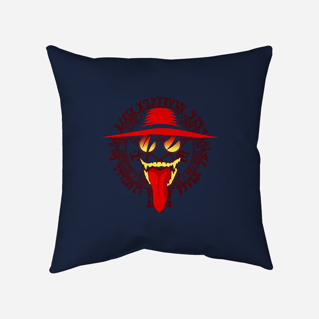 Hell Yeah-none removable cover w insert throw pillow-karlangas