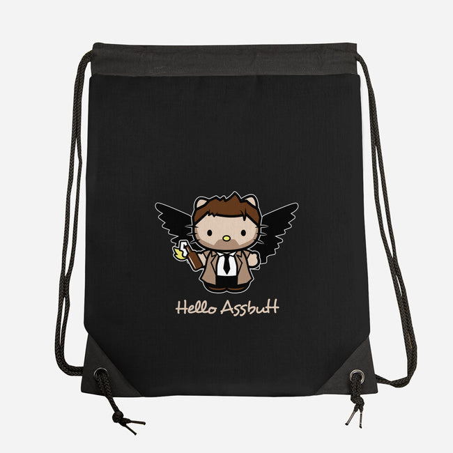 Hello Assbutt-none drawstring bag-Matt Parsons