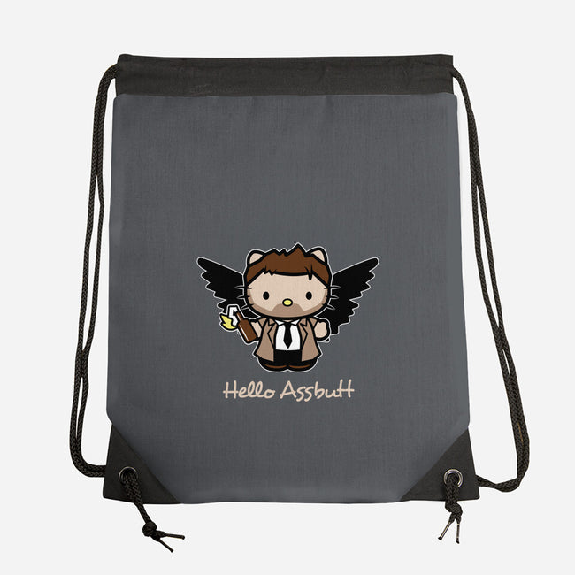 Hello Assbutt-none drawstring bag-Matt Parsons