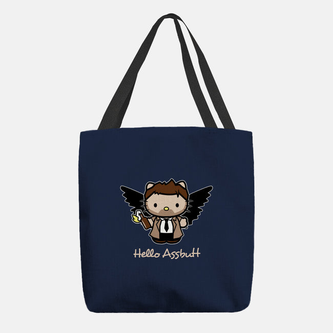 Hello Assbutt-none basic tote-Matt Parsons