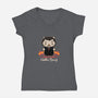 Hello Boys-womens v-neck tee-Matt Parsons