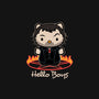 Hello Boys-dog basic pet tank-Matt Parsons