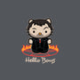 Hello Boys-womens v-neck tee-Matt Parsons