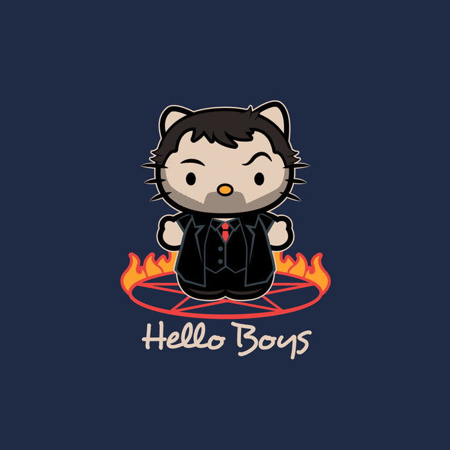 Hello Boys-womens v-neck tee-Matt Parsons