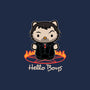 Hello Boys-womens v-neck tee-Matt Parsons