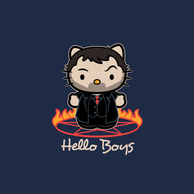 Hello Boys-none glossy sticker-Matt Parsons