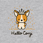 Hello Corgi-youth crew neck sweatshirt-CorinnaSchlachter
