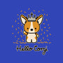 Hello Corgi-none removable cover w insert throw pillow-CorinnaSchlachter