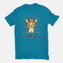 Hello Corgi-mens basic tee-CorinnaSchlachter