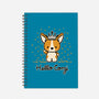 Hello Corgi-none dot grid notebook-CorinnaSchlachter