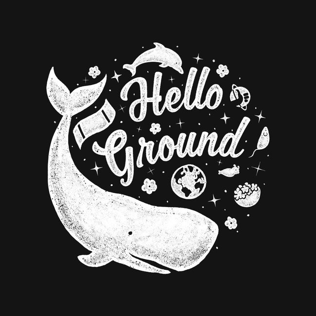 Hello Ground-none polyester shower curtain-LiRoVi