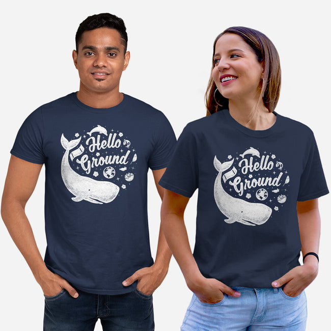 Hello Ground-unisex basic tee-LiRoVi