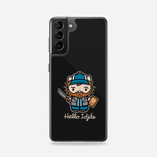 Hello Idjits-samsung snap phone case-Matt Parsons