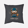 Hello Idjits-none removable cover w insert throw pillow-Matt Parsons