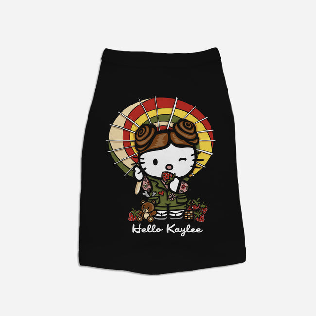 Hello Kaylee-cat basic pet tank-OfficeInk