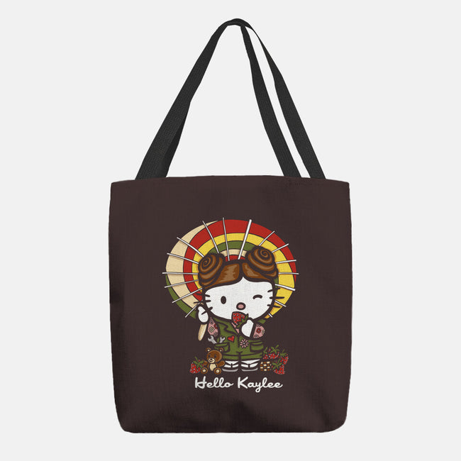 Hello Kaylee-none basic tote-OfficeInk