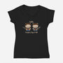 Hello Moose & Squirrel-womens v-neck tee-Matt Parsons