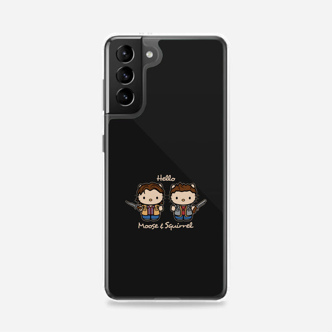 Hello Moose & Squirrel-samsung snap phone case-Matt Parsons