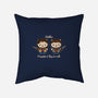 Hello Moose & Squirrel-none non-removable cover w insert throw pillow-Matt Parsons