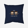 Hello Moose & Squirrel-none removable cover w insert throw pillow-Matt Parsons