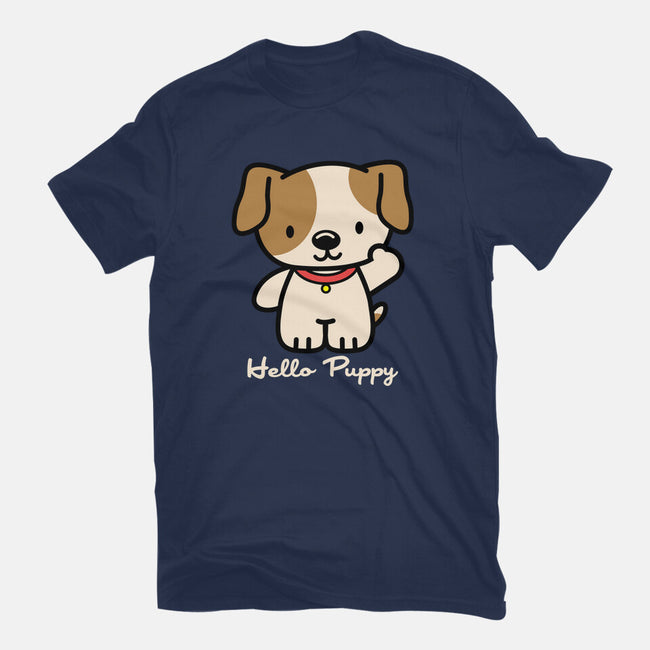 Hello Puppy-unisex basic tee-troeks