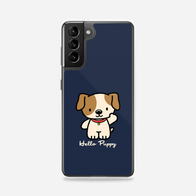 Hello Puppy-samsung snap phone case-troeks