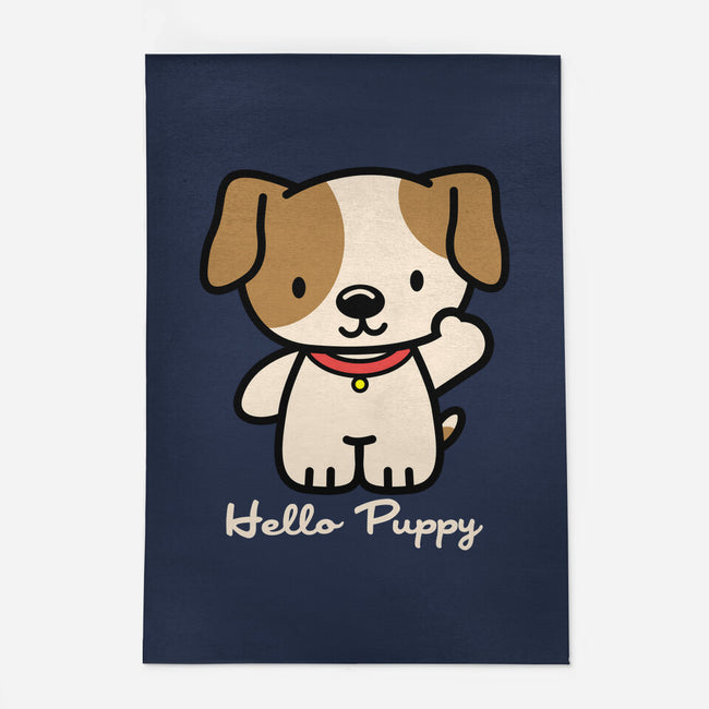 Hello Puppy-none outdoor rug-troeks