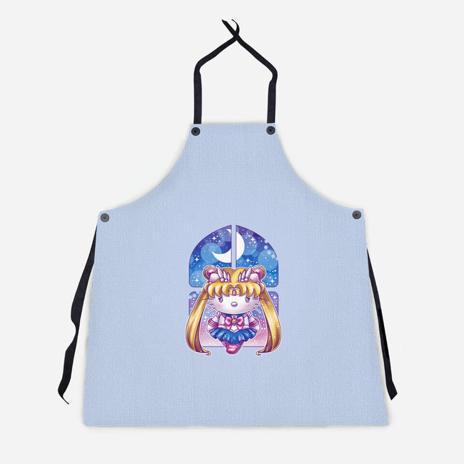 Hello Senshi-unisex kitchen apron-GillesBone