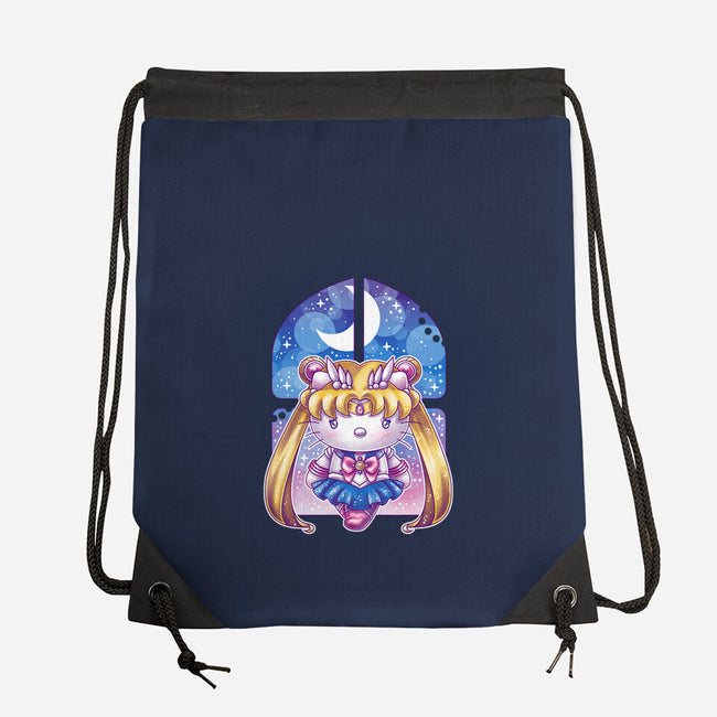Hello Senshi-none drawstring bag-GillesBone